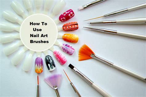 how to use nail art brushes and the importance of keeping your nails healthy