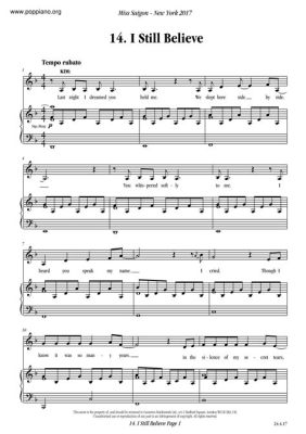 I Will Be What I Believe Sheet Music Pdf Free: The Journey of Believing in Yourself and Embracing Your Dreams