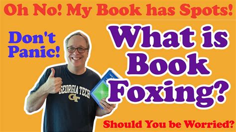 Is Foxing on Books Dangerous and Should We Care?